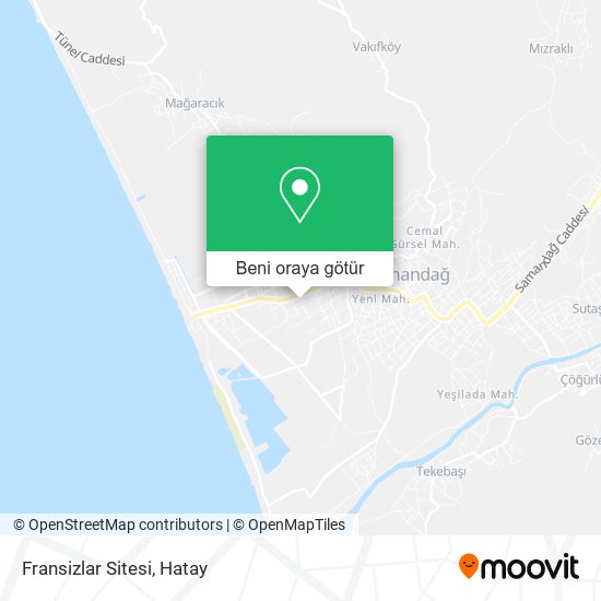 Fransizlar Sitesi harita