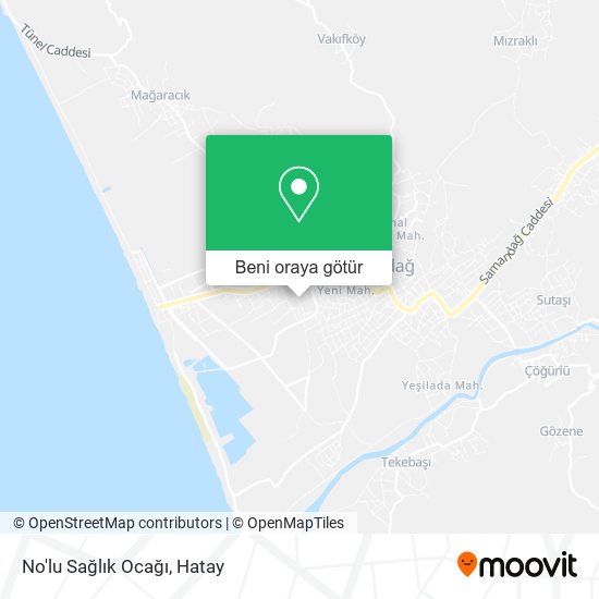 No'lu Sağlık Ocağı harita