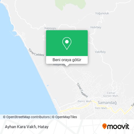 Ayhan Kara Vakfı harita