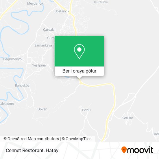 Cennet Restorant harita