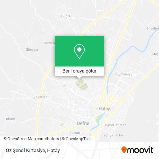 Öz Şenol Kırtasiye harita