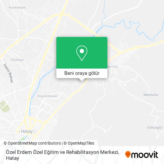 Özel Erdem Özel Eğitim ve Rehabilitasyon Merkezi harita