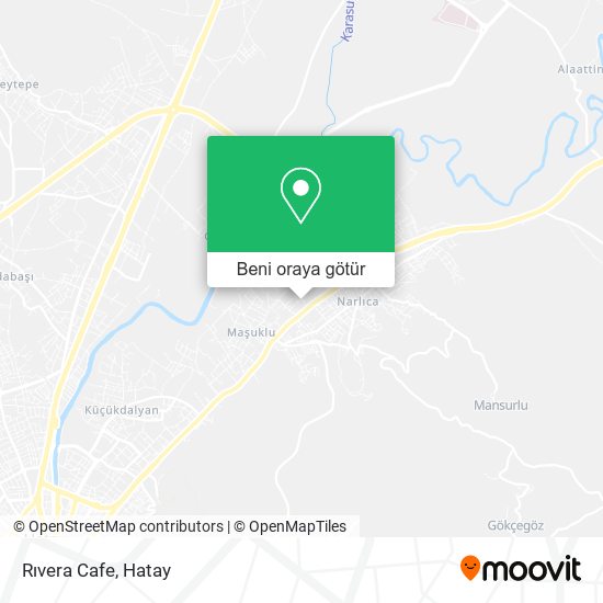 Rıvera Cafe harita