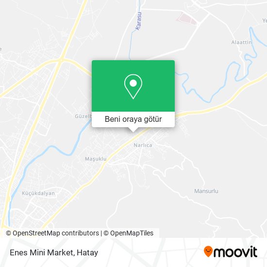 Enes Mini Market harita