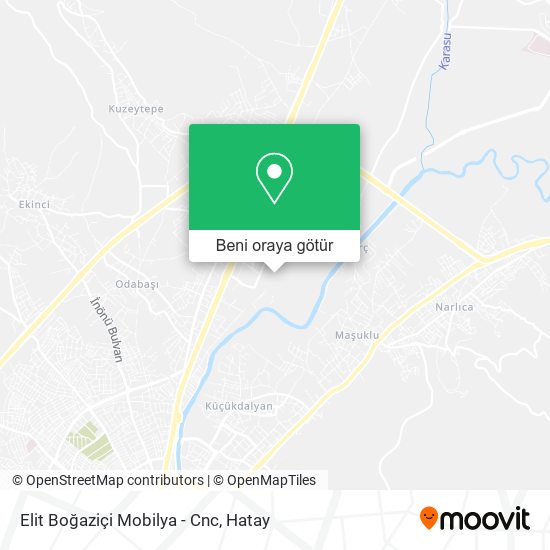 Elit Boğaziçi Mobilya - Cnc harita