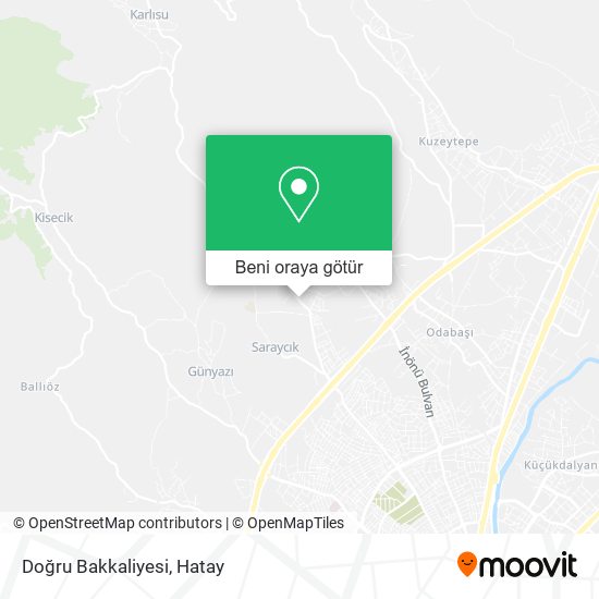 Doğru Bakkaliyesi harita