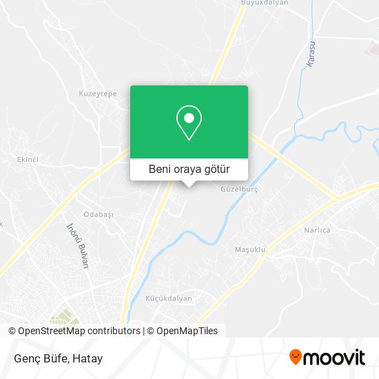 Genç Büfe harita