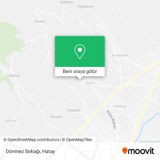 Dönmez Sokağı harita