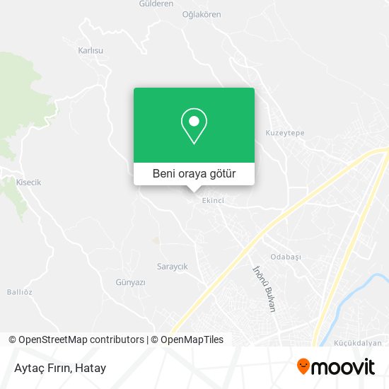 Aytaç Fırın harita