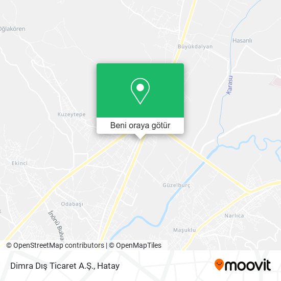 Dimra Dış Ticaret A.Ş. harita