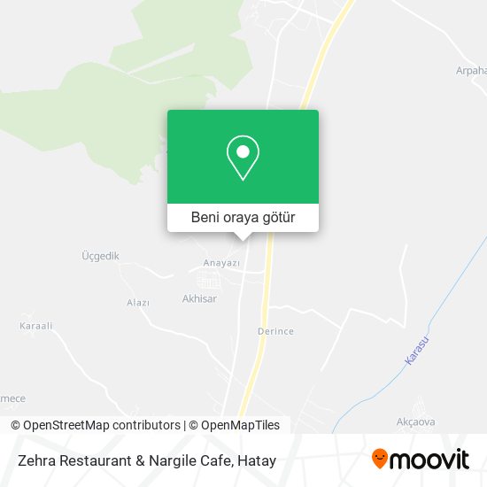 Zehra Restaurant & Nargile Cafe harita