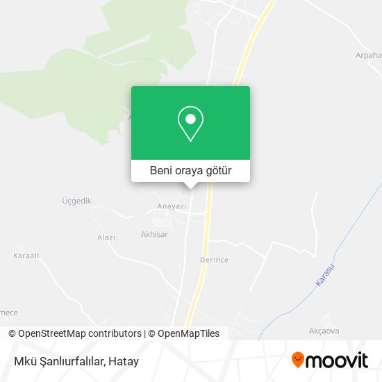 Mkü Şanlıurfalılar harita