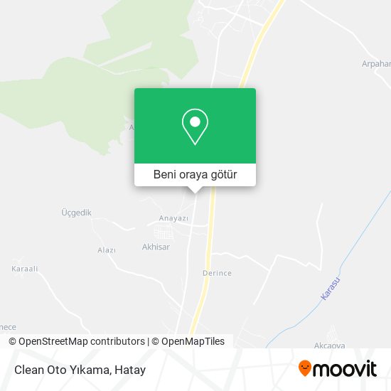 Clean Oto Yıkama harita