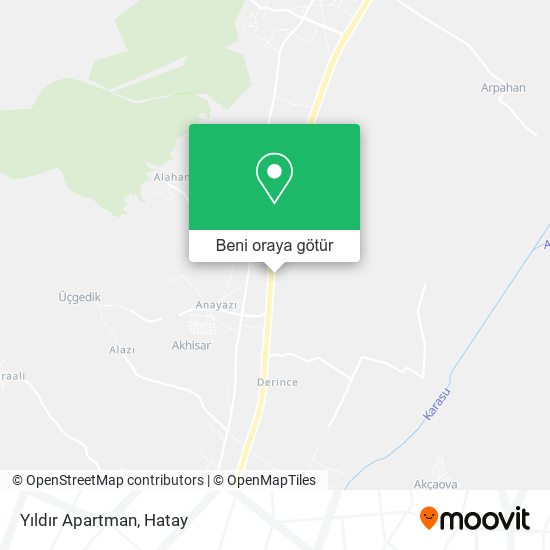 Yıldır Apartman harita