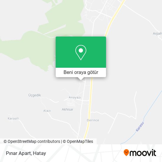 Pınar Apart harita