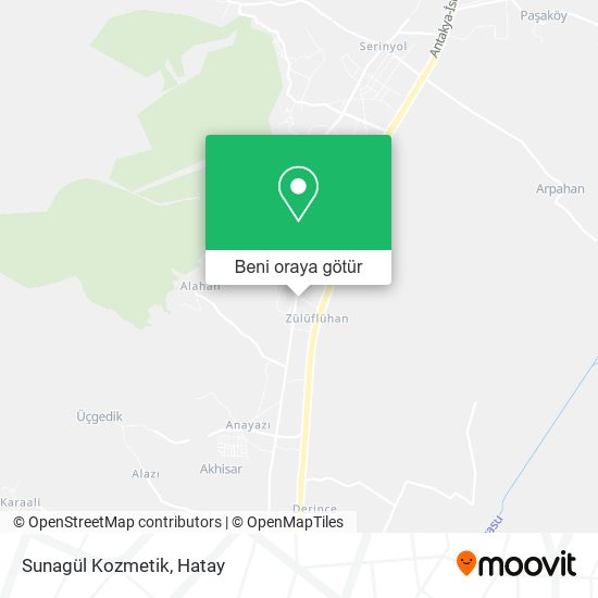Sunagül Kozmetik harita
