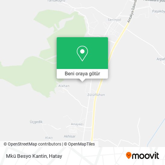 Mkü Besyo Kantin harita