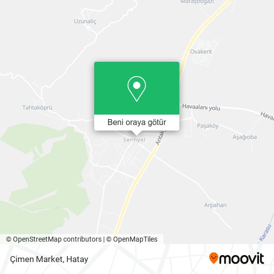 Çimen Market harita