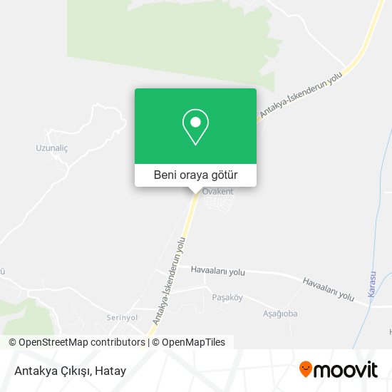 Antakya Çıkışı harita