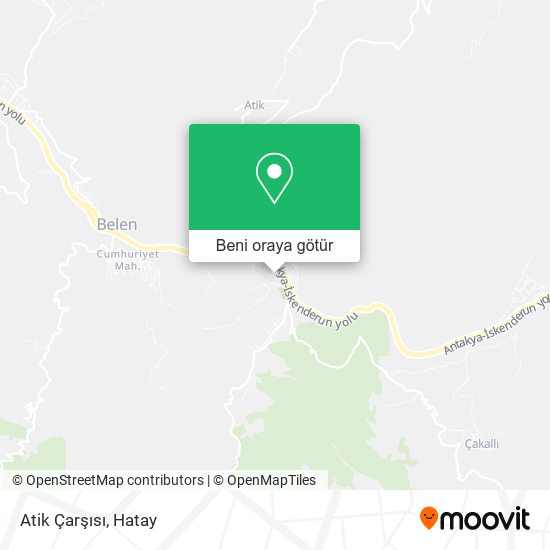Atik Çarşısı harita