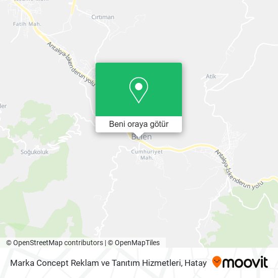 Marka Concept Reklam ve Tanıtım Hizmetleri harita