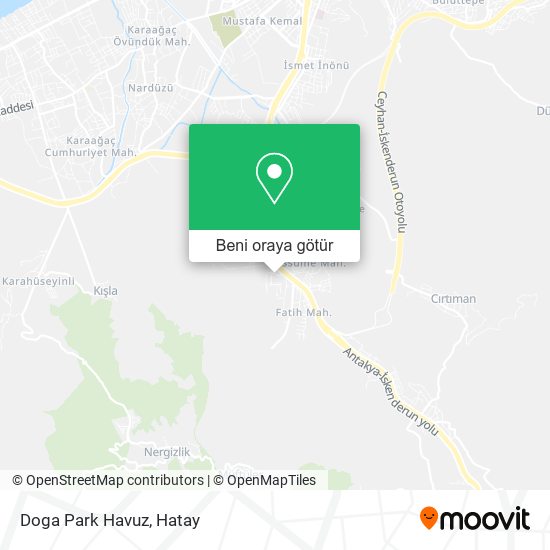 Doga Park Havuz harita