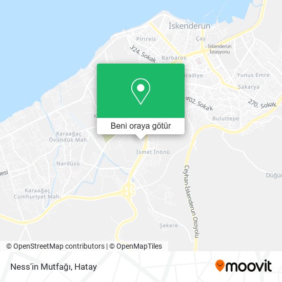 Ness'in Mutfağı harita