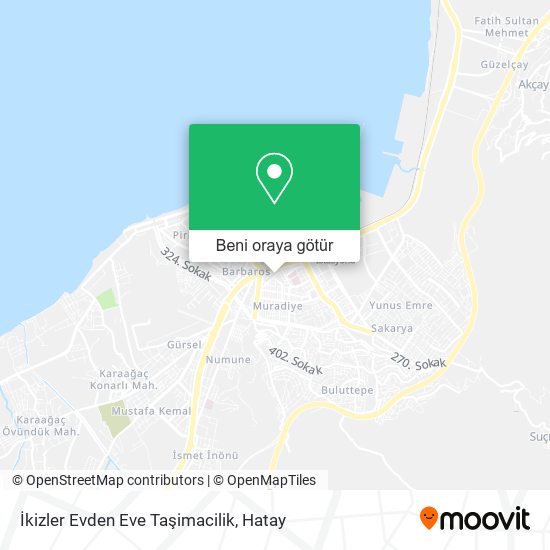 İkizler Evden Eve Taşimacilik harita