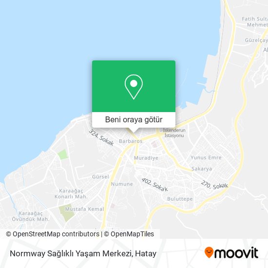Normway Sağlıklı Yaşam Merkezi harita