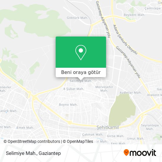 Selimiye Mah. harita