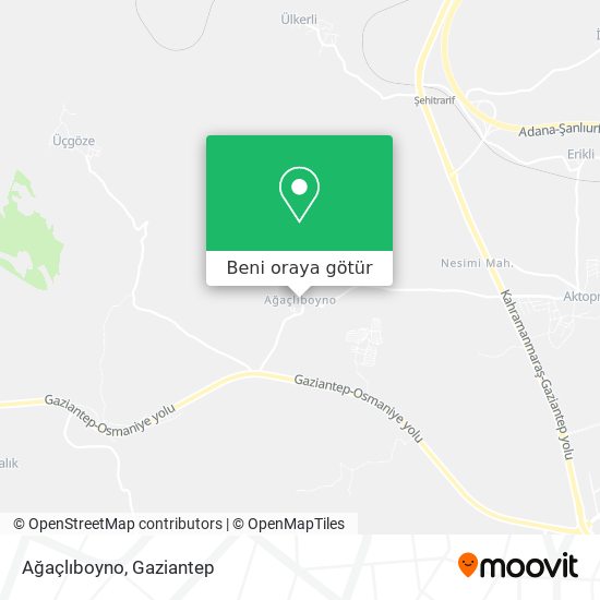 Ağaçlıboyno harita