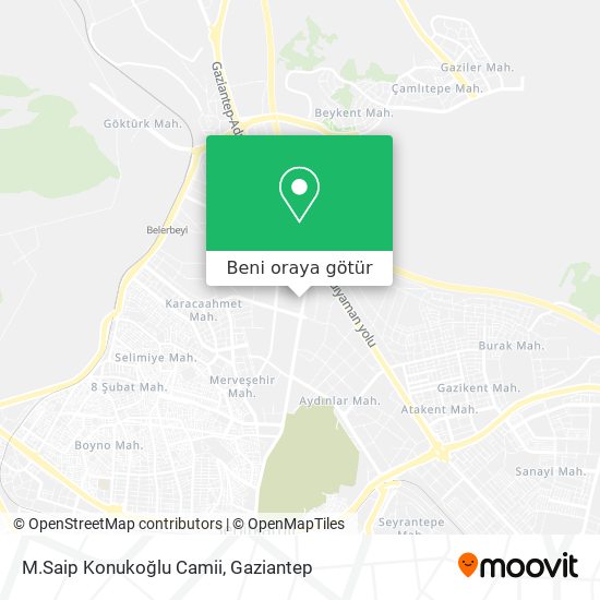 M.Saip Konukoğlu Camii harita