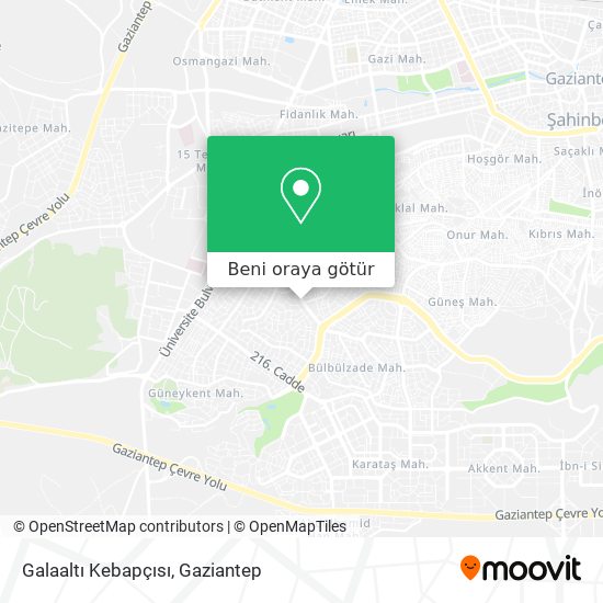 Galaaltı Kebapçısı harita