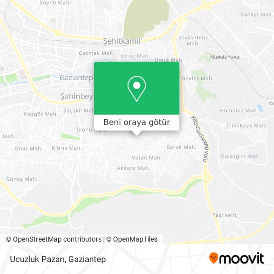 Ucuzluk Pazarı harita