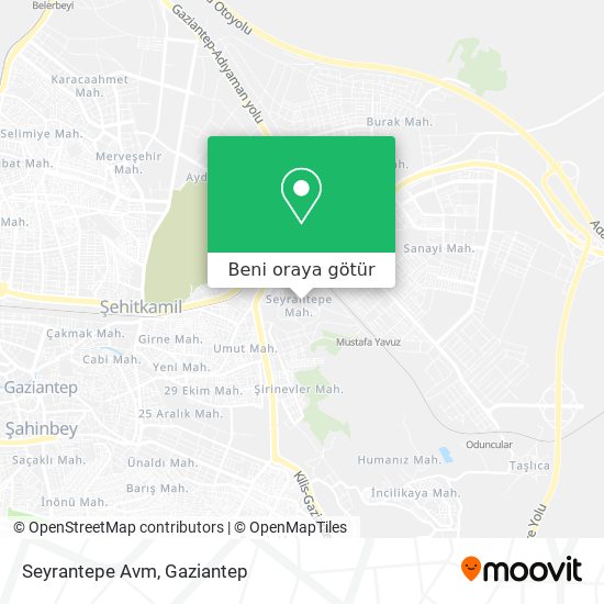 Seyrantepe Avm harita