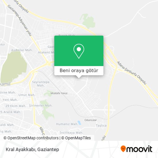 Kral Ayakkabı harita