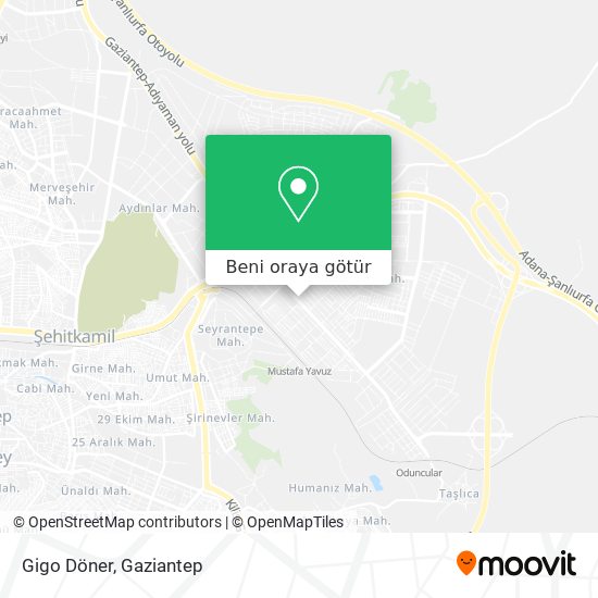 Gigo Döner harita