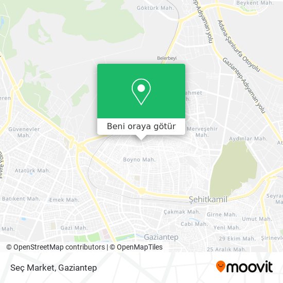 Seç Market harita