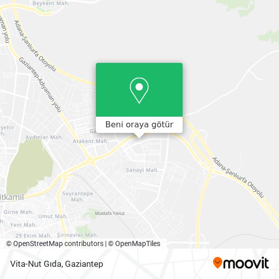 Vita-Nut Gıda harita
