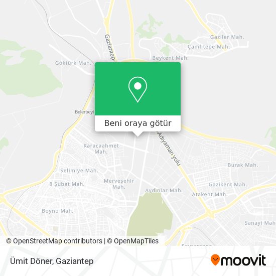 Ümit Döner harita