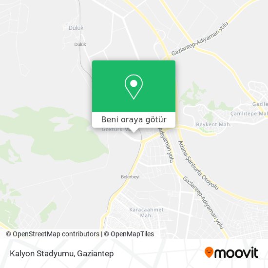 Kalyon Stadyumu harita