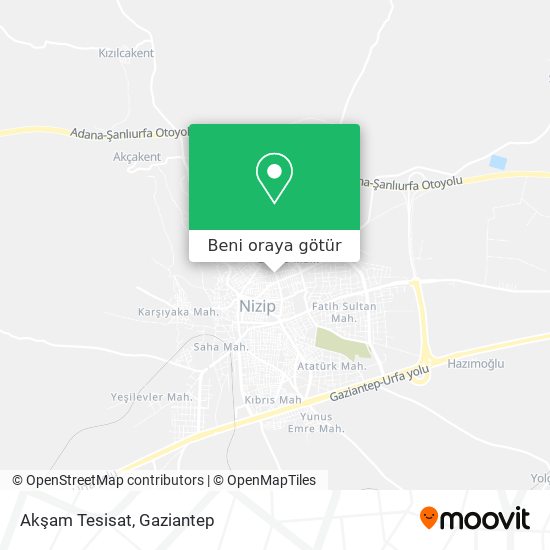 Akşam Tesisat harita