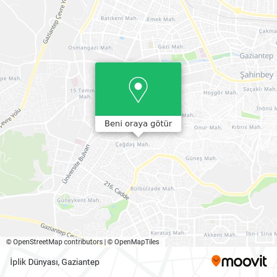 İplik Dünyası harita