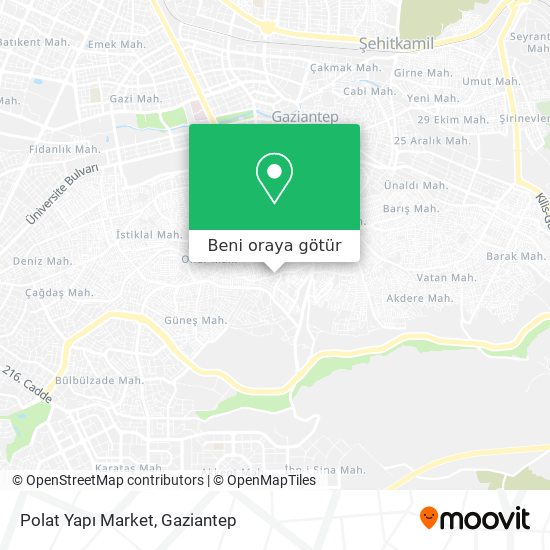 Polat Yapı Market harita