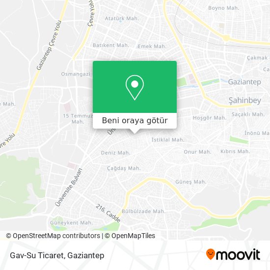 Gav-Su Ticaret harita