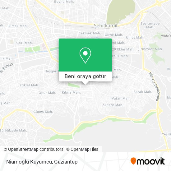 Niamoğlu Kuyumcu harita
