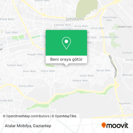 Atalar Mobilya harita