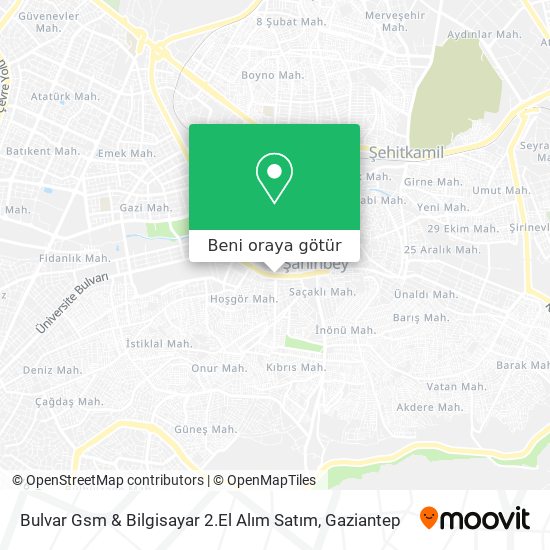 Bulvar Gsm & Bilgisayar 2.El Alım Satım harita
