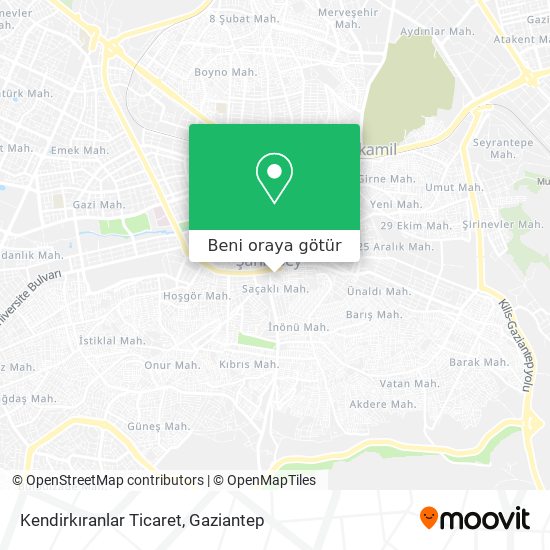 Kendirkıranlar Ticaret harita