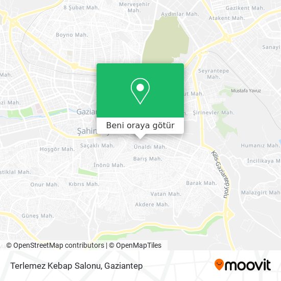 Terlemez Kebap Salonu harita